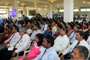the audience